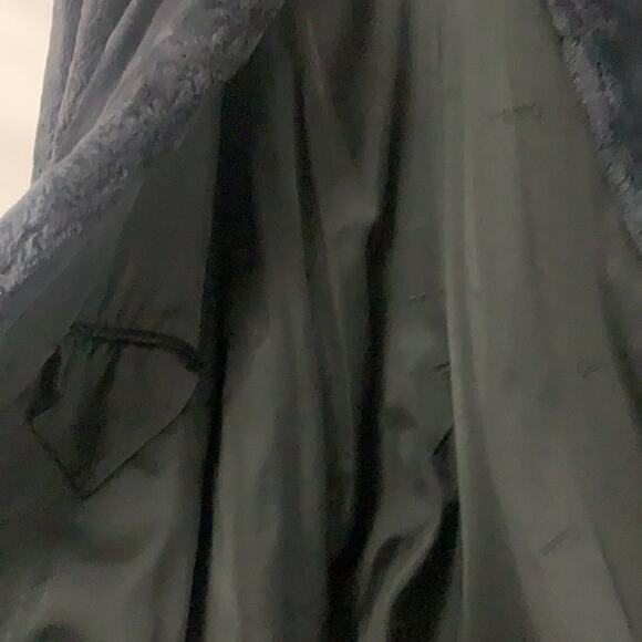 CHRISTIAN DIOR RARE BLUE BULKY FUR COAT‎ JACKET - Picture 10 of 16